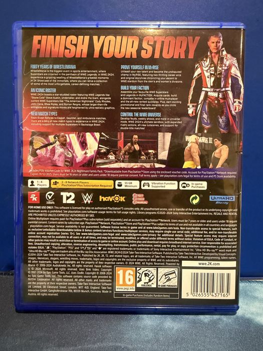 WWE 2K24 PS5 Joc