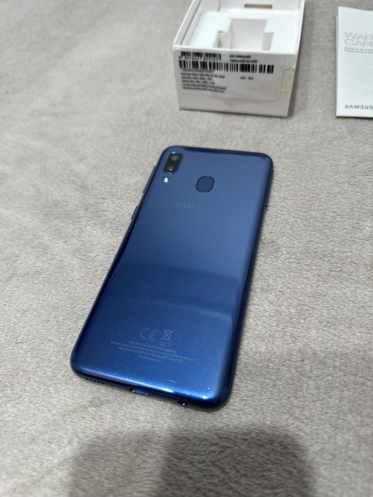 Telefon Samsung A20e 2020,albastru,32 GB, perfect funcțional+accesorii