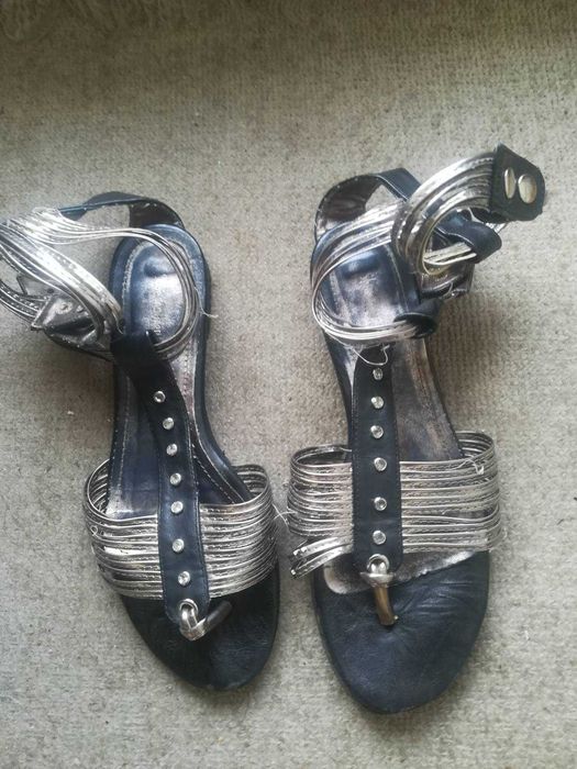 Дамски  пантофки в два цвята