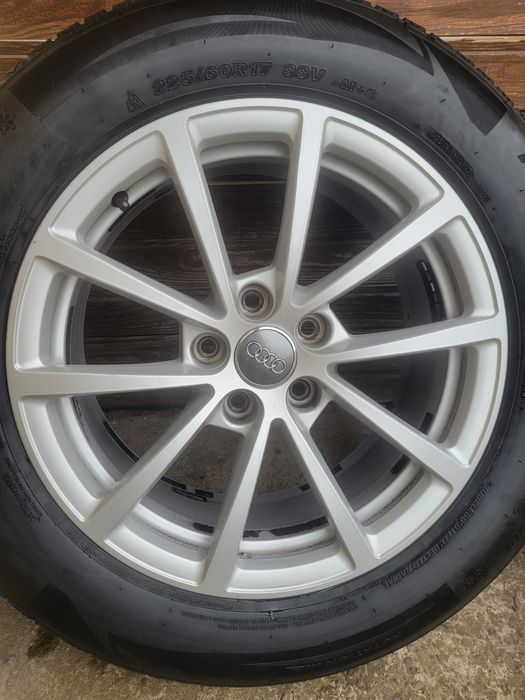Vand roti OE Audi A6 C8-C7 + anvelope AllSeason noi 225