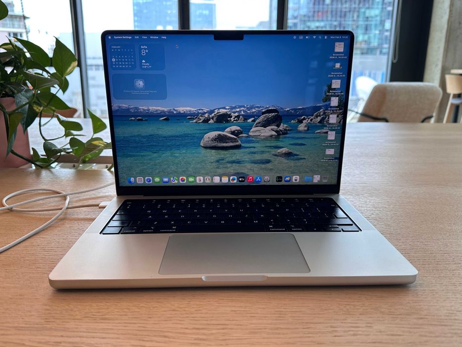 Apple MacBook Pro 14'' 2021 M1 PRO 16RAM 512GB SSD Silver A2442