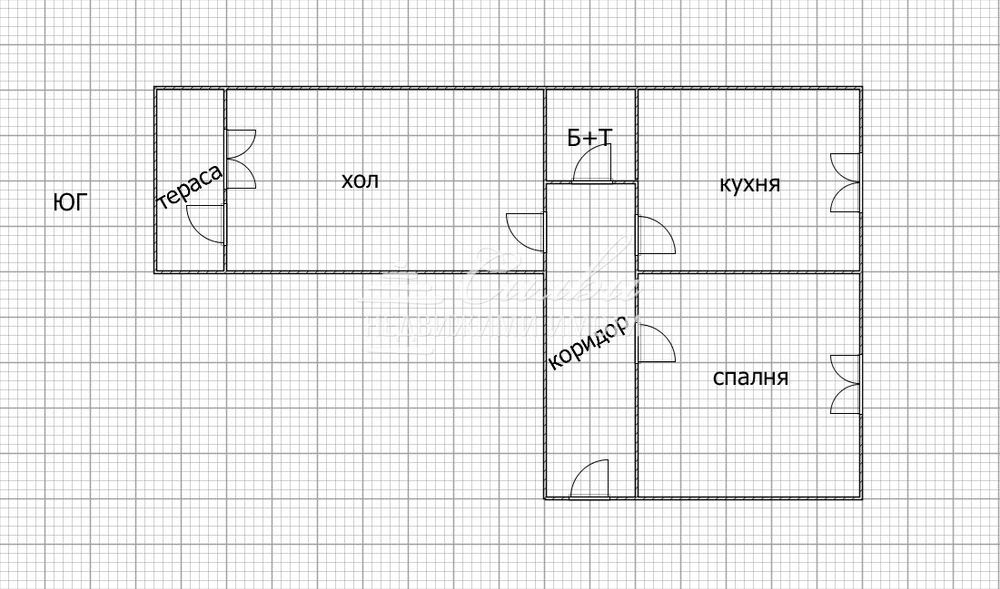 Двустаен ТУХЛЕН апартамент- ТОП ЦЕНТЪР!