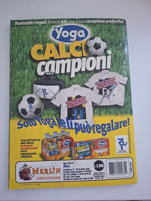 Album sticker MERLIN'S: CALCIO 98