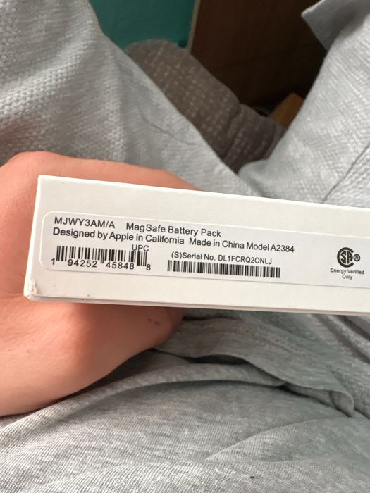 Apple MagSafe Battery Pack – Cumpărat în 2025 cu bon / Nou
