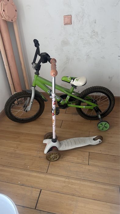 Велосипед, Самокат