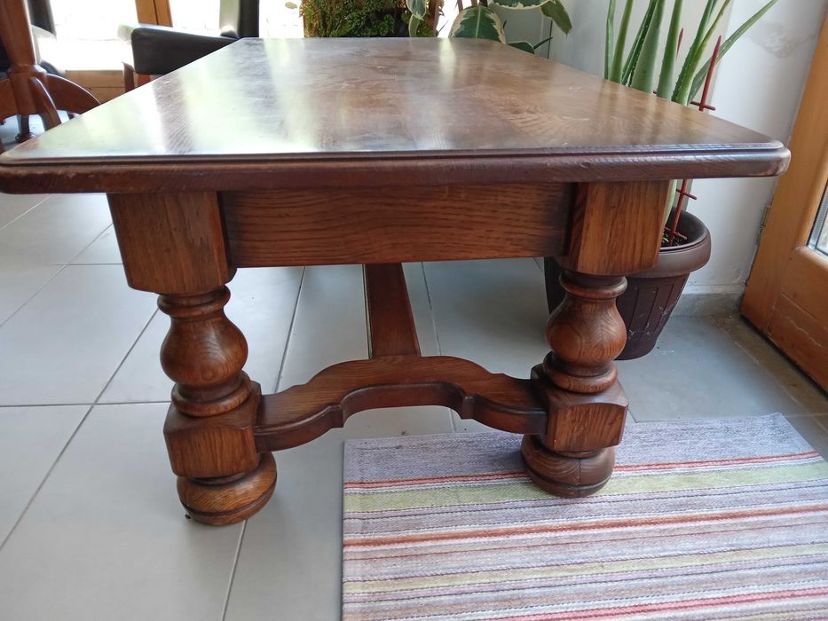 Masă cafea - lemn masiv 70/138cm