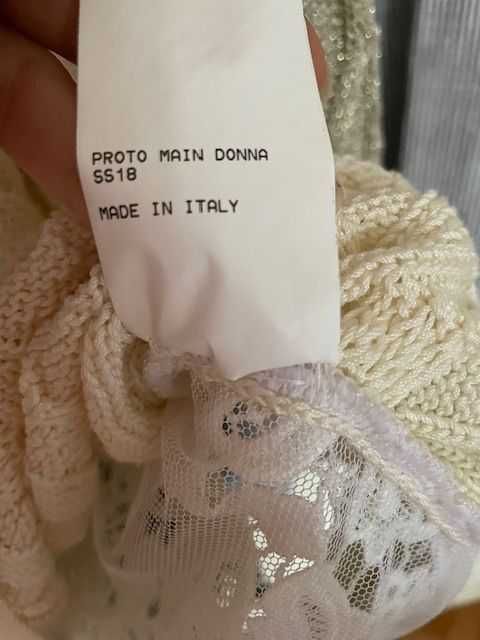 FAUSTO PUGLISI дантелена блуза НОВА с етикети
