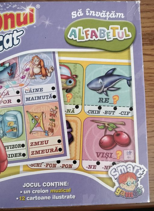 Joc Creionul fermecat Alfabetul