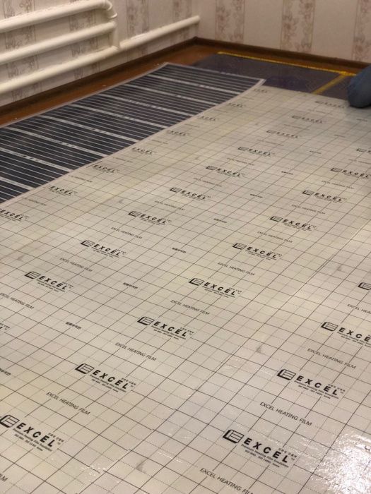 Теплый пол электрический пленочные и кабельные