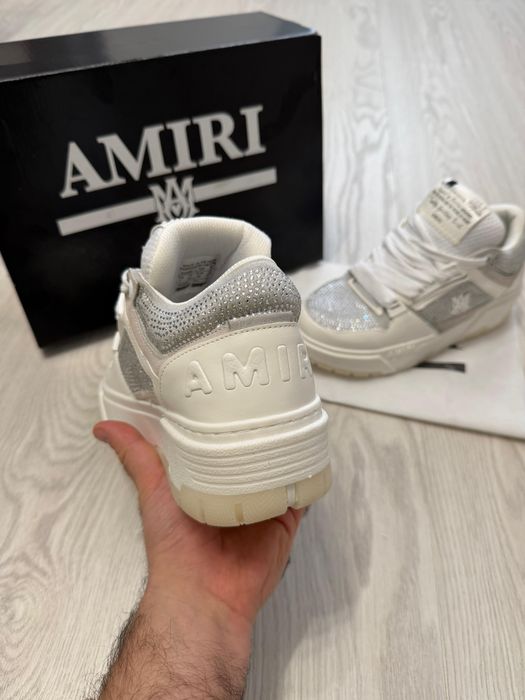 Adidasi AMIRI Laced | Amiri Gri Cu Pietre | Amiri baieti | fete