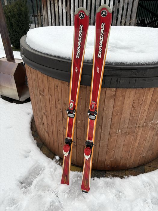 Schiuri Dynastar Cross Team 150 cm si clapari techica marime 40