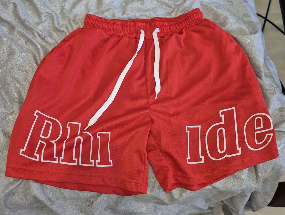 Шорты rhude красные
