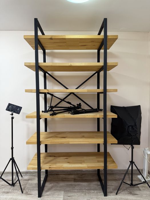 стеллаж в стиле лофт