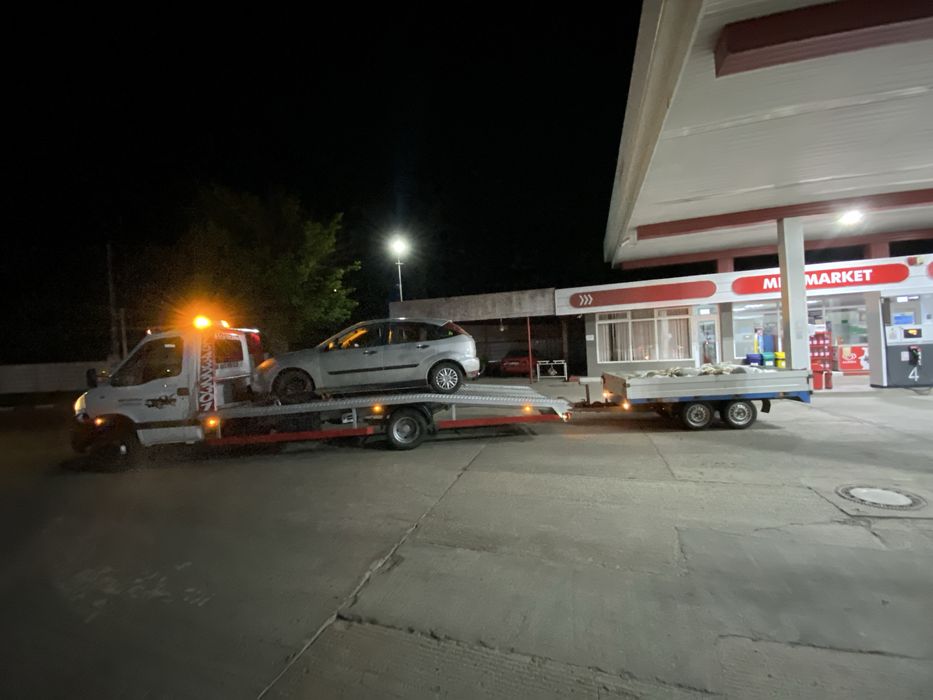 Tractări Auto Sibiu NON-STOP | Platformă Auto 24/7 | SAN Logistic ING