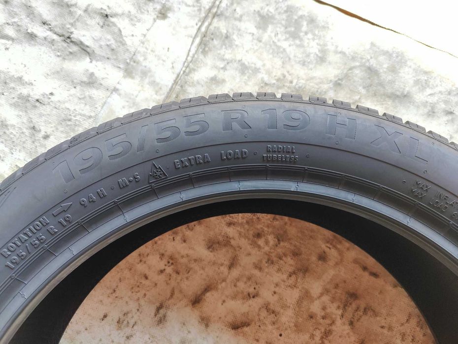 4 Нови всесезонни гуми 195/55R19 Continental AllSeasonContact 94H M+S