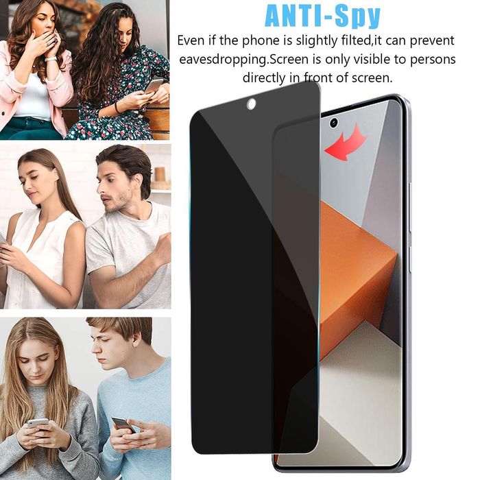 Матов Privacy Хидрогел Протектор за Дисплей за Xiaomi Redmi Note 13