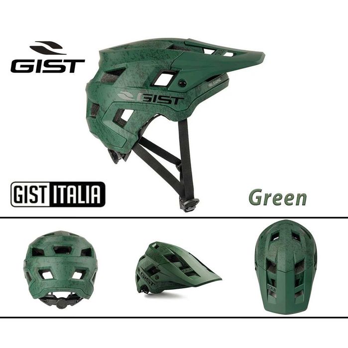 Каска за велосипед GIST SCRUB, Олекотена, EN Сертифицирана, ИТАЛИЯ
