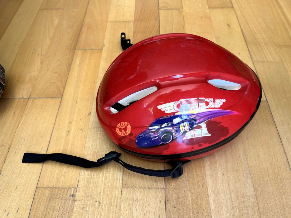 Cască Bicicletă / Trotinetă Copii Mondo Disney Cars, Mărimea M (52-56 cm)