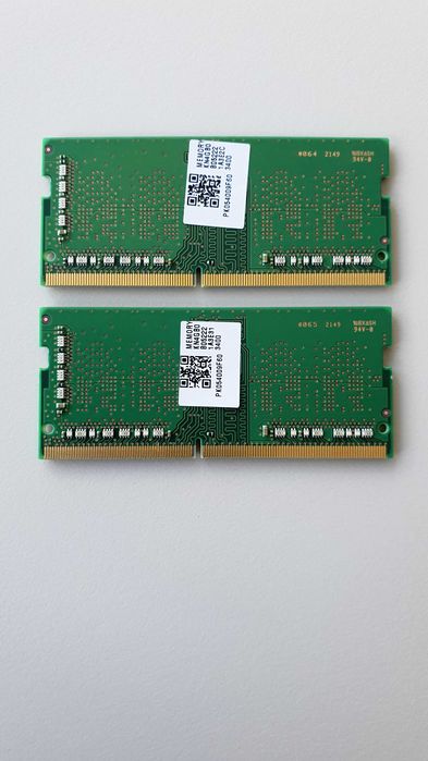 RAM памет 2 x Samsung 4GB DDR4 3200MHz 1Rx16 PC4-3200AA