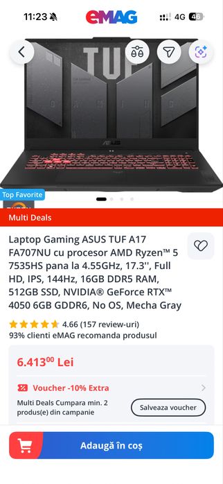 Laptop gaming Asus A17