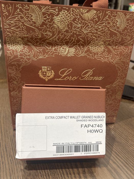 Замшевое портмоне Loro Piana