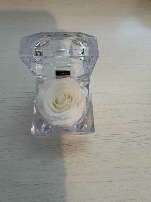 Вечна роза в кристална кутия