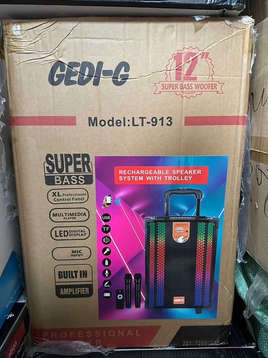 Блютуз колонка караоке