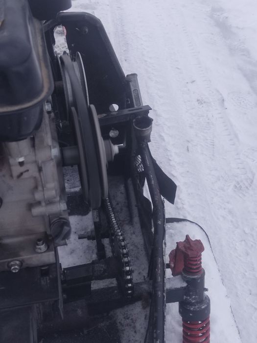 Снегоходы с двигателем и редуктор