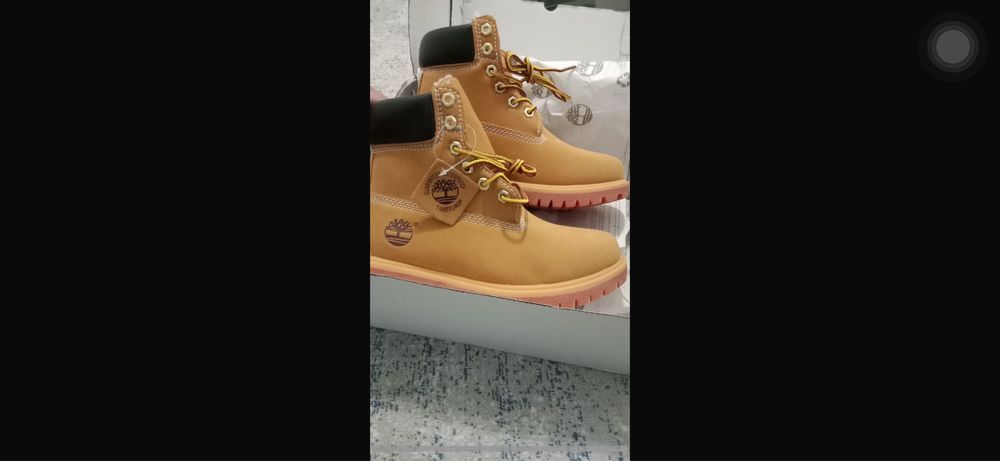 Timberland-style yellow