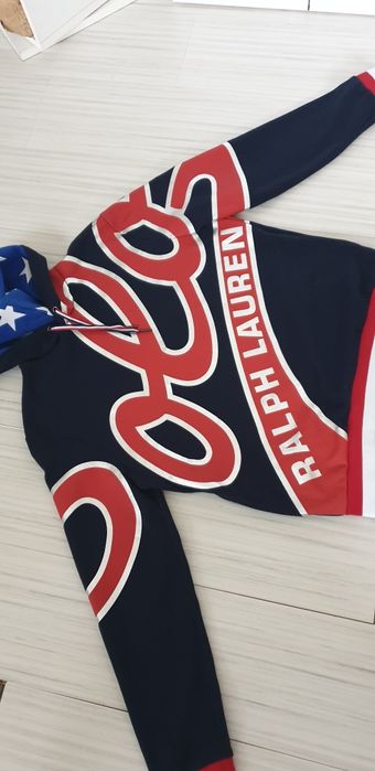 POLO Ralph Lauren USA Tech Performance  M НОВО! ОРИГИНАЛ! Мъжки Суичер