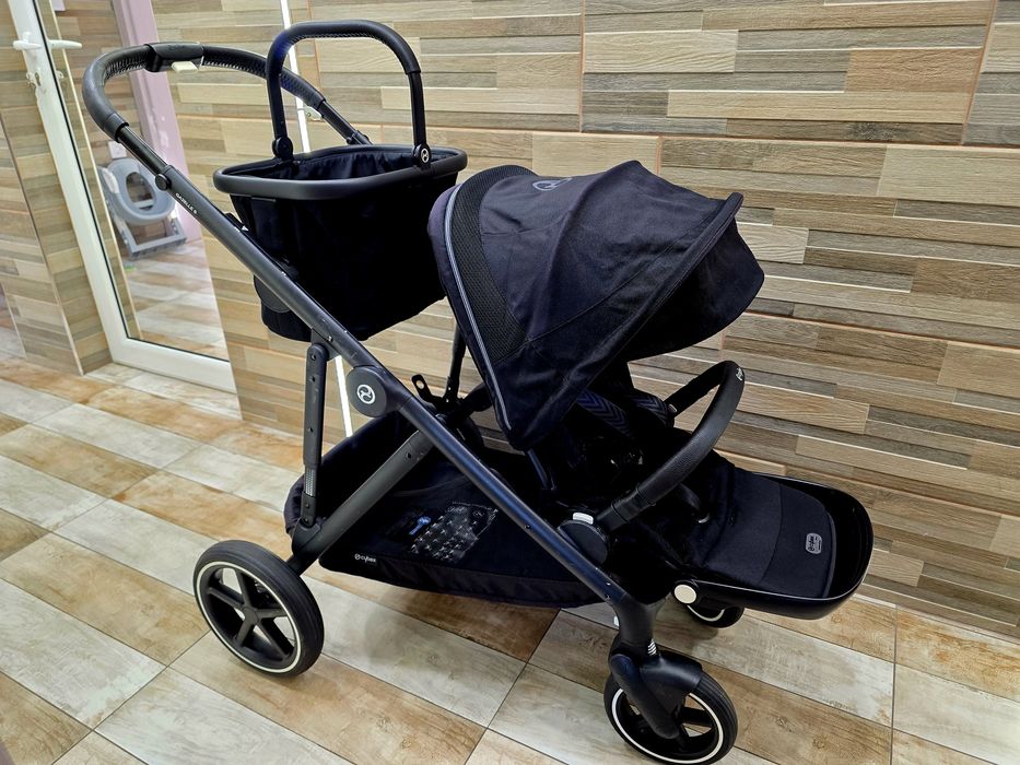 3в1 Cybex Gazelle S Moon Black - Като нова! Идеална за породени деца + ПОДАРЪК
