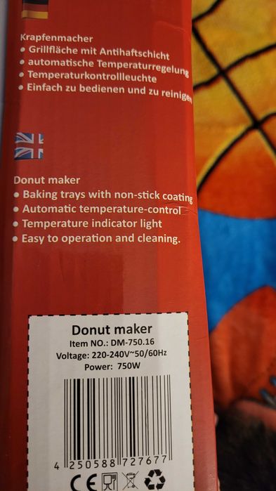 Aparat electric pentru gogoși