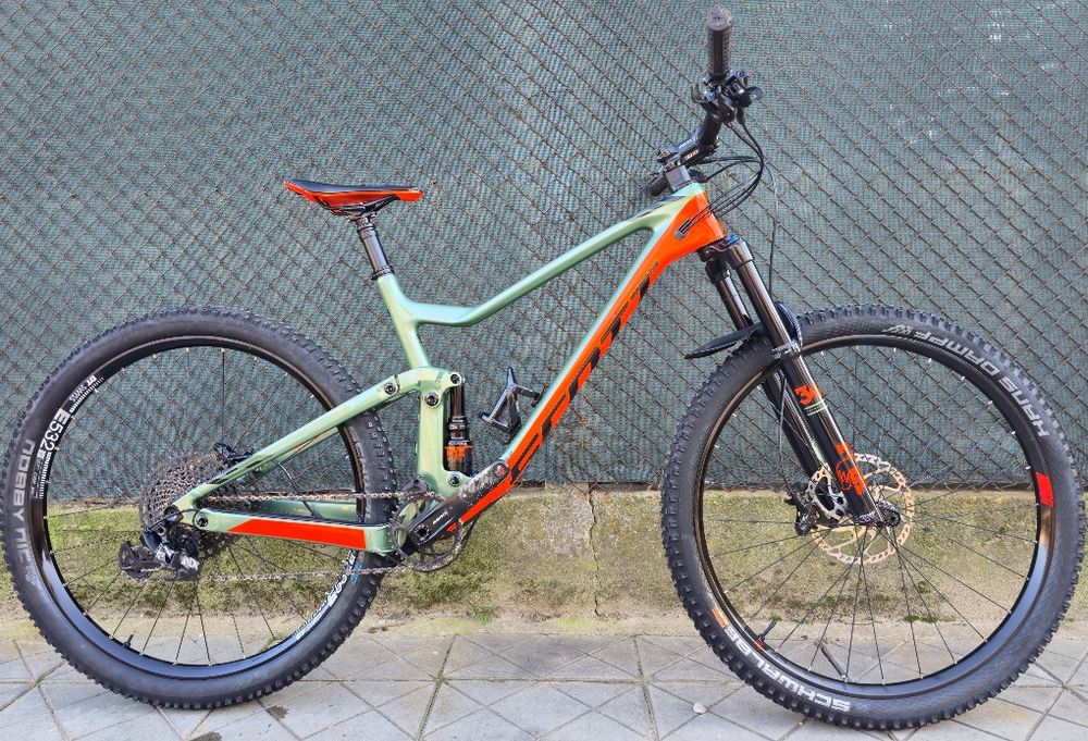 Scott Genius 29 цола Карбон Full Fox 34 1x12 Sram NX Проходни оси