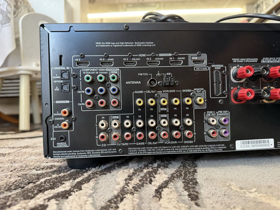 Onkyo TX-SR607 7.1 канала