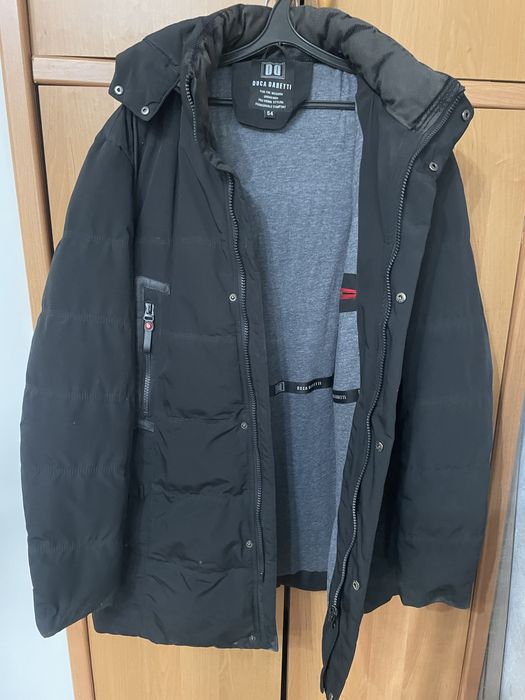 Чёрная куртка зимняя