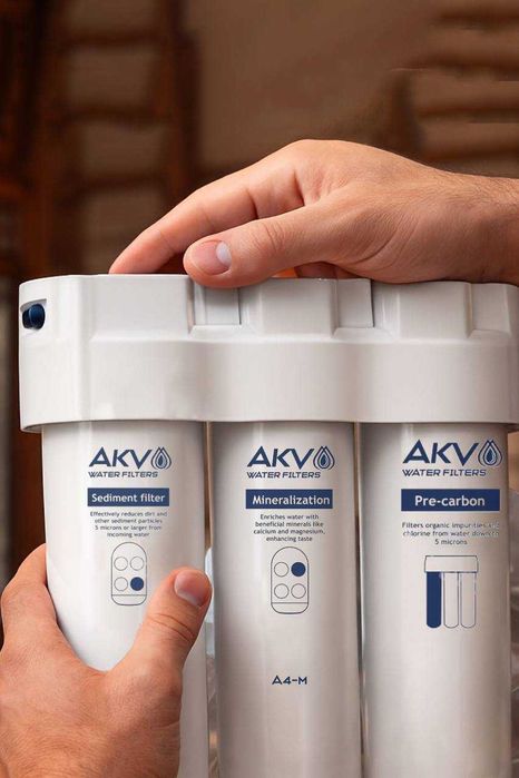 Сменные модули (картриджи) AKV, Аквафор, Ecosoft, Hidrotek и др.