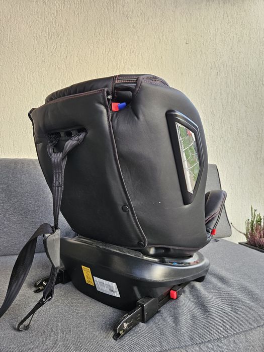Scaun auto rotativ cu isofix 0-36 kg Leather Motion Black