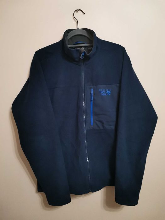 MOUNTAIN HARDWEAR Hybrid Softshell Fleece Jacket.