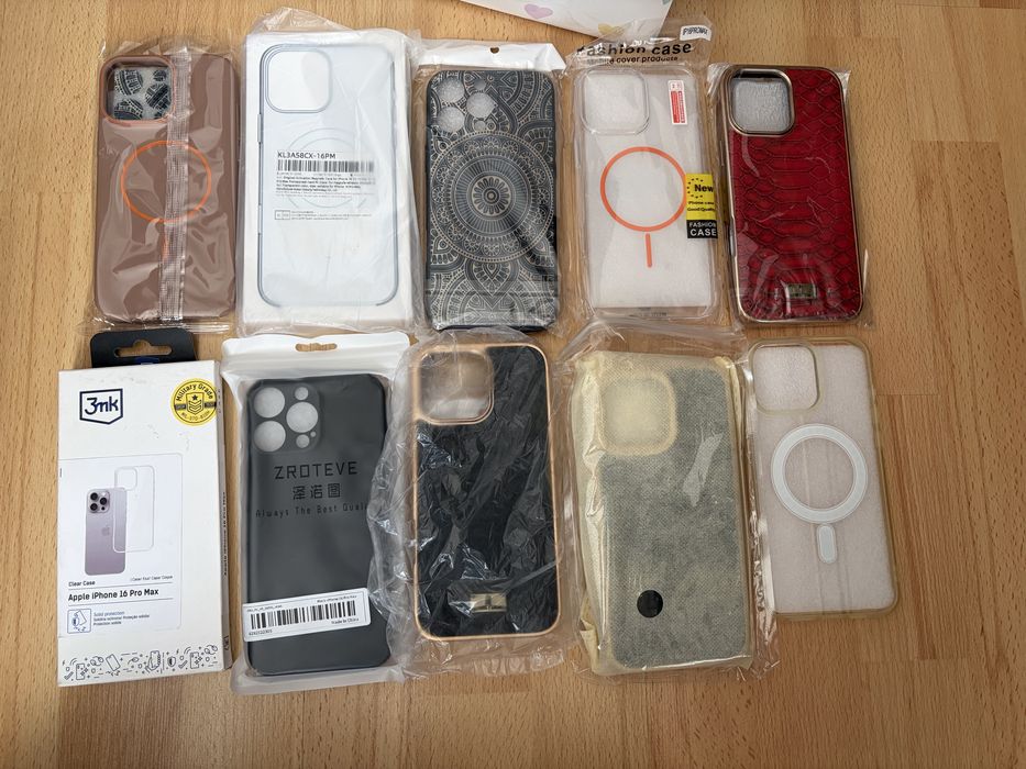 Pachet Huse Iphone 16 Pro Max