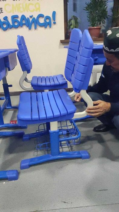 Богча, мактаб учун парта ва стуллар сотилади (88$ тан нархида)