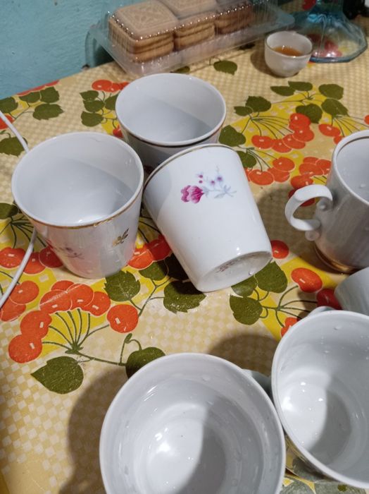 Стаканы советские столовые