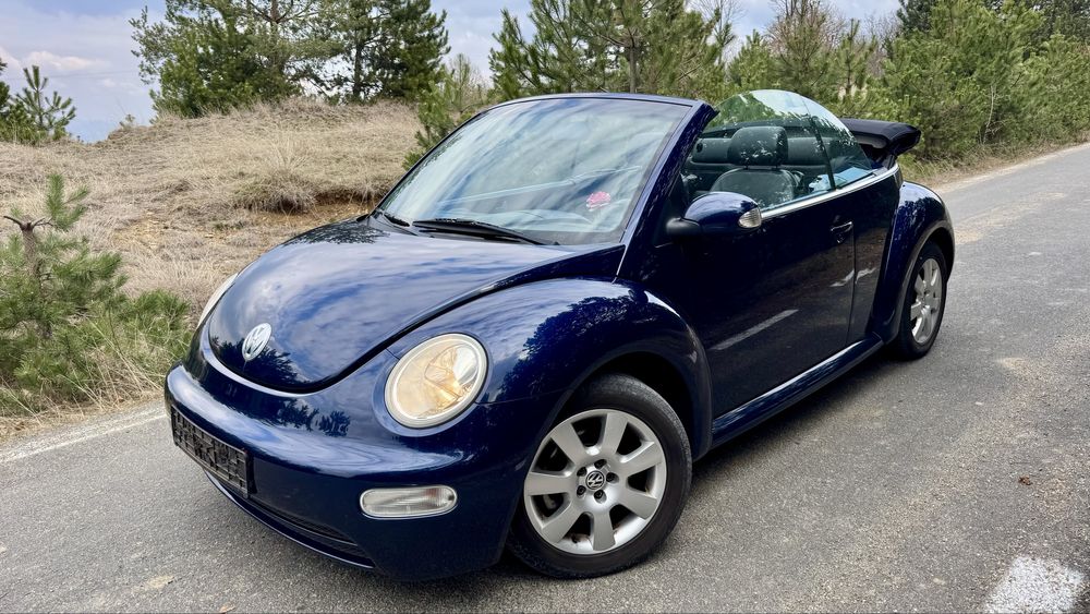 VW New Beetle Cabrio 1,6 benzina piele