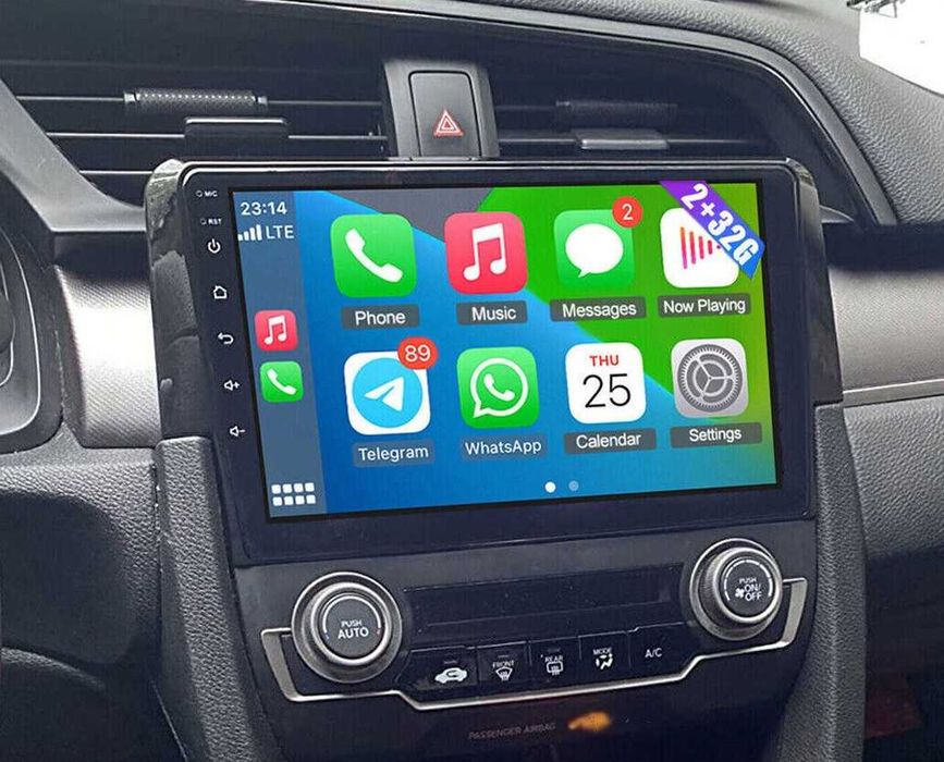 Мултимедия Двоен дин за Honda Civic навигация плеър Android Civic 2016