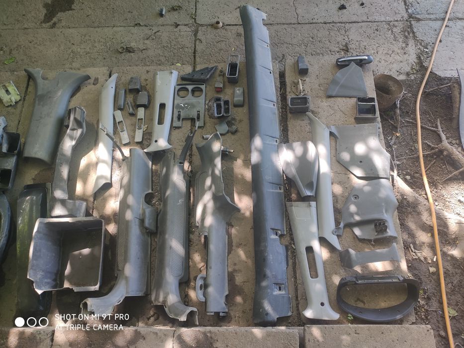 Пластик салона и блок управление