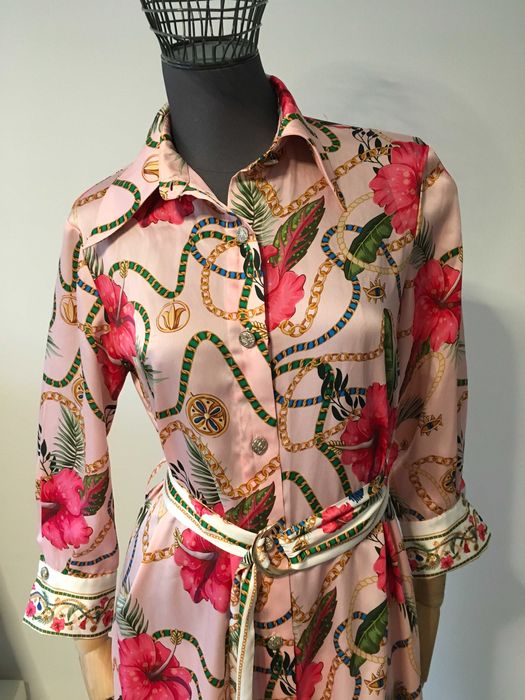 IRIS многоцветна рокля XS