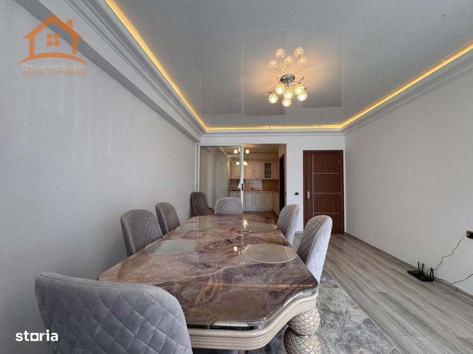 Isaran, cel mai mic pret/mp/zona, apart. modern, cu 3 camere, mobilat