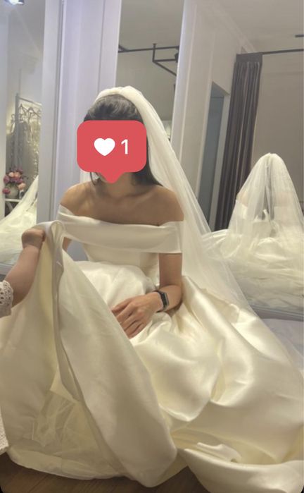 Новое свадебное платье