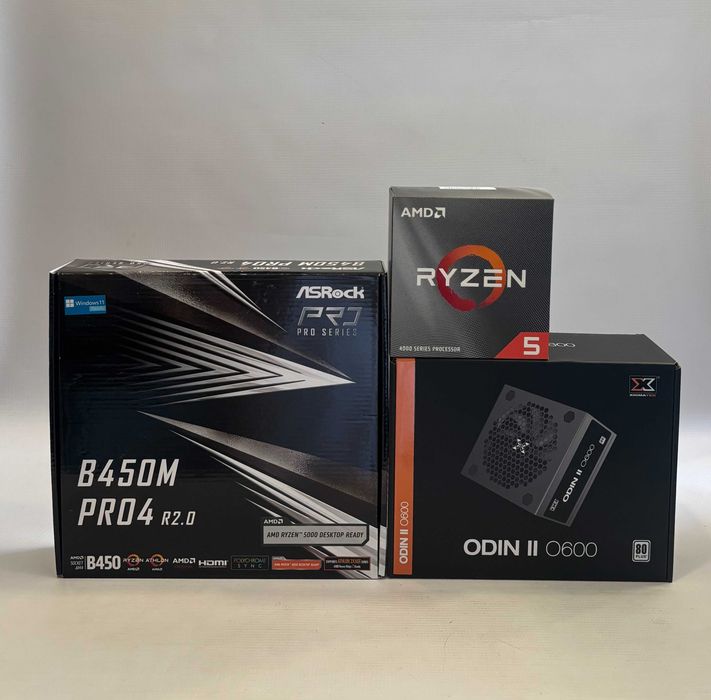 Геймърски компютър AMD Ryzen 5 4500, RX 7600 8GB, 16GB ram