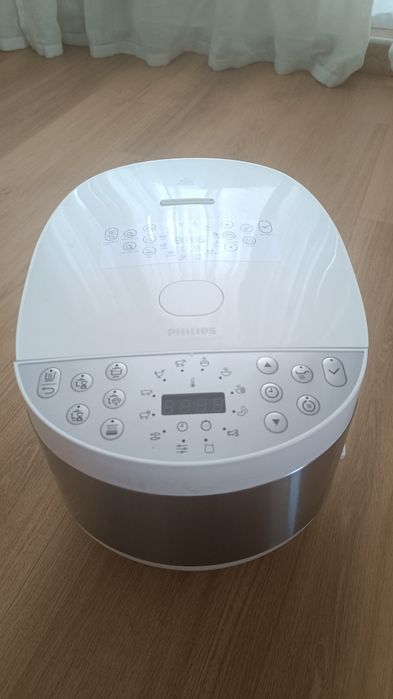 Мултикукър Philips - All in One, HD4713/40, 1300W, 60 програми, бял