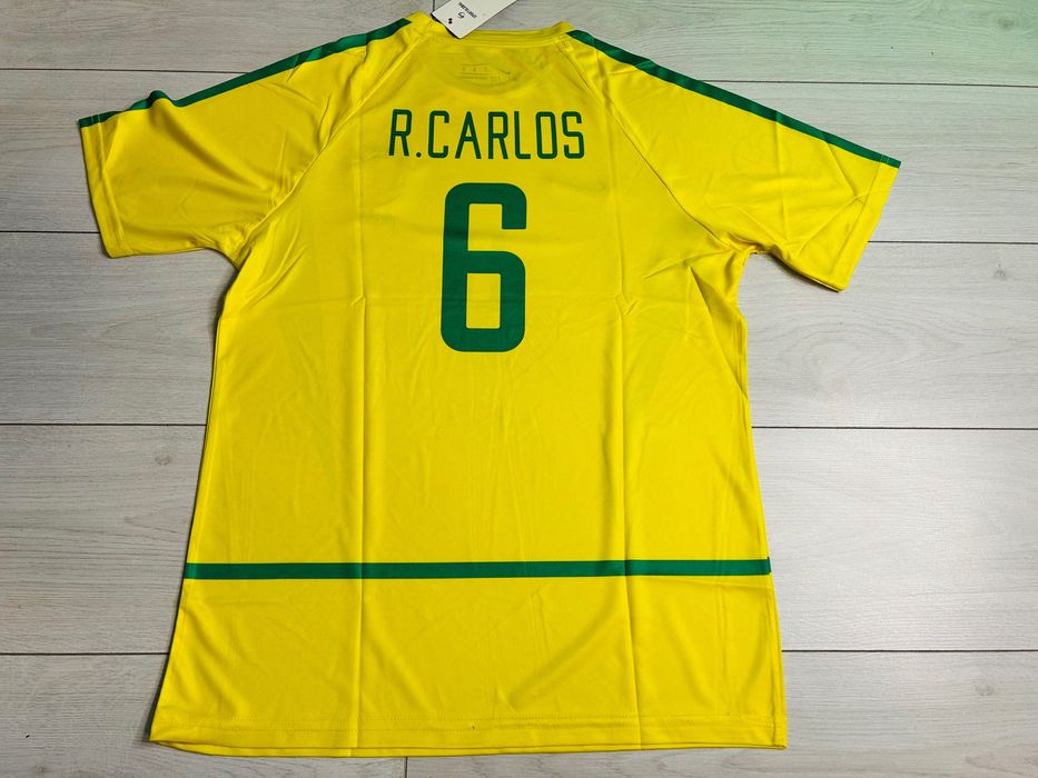 Tricou Brazilia roberto Carlos 6 World Cup 2002